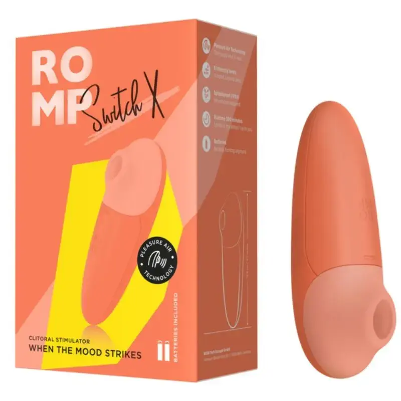 ROMP Switch X klitora stimulators - oranžs Photo 5
