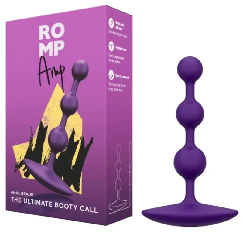 Анальные бусы ROMP Amp из силикона Photo 7