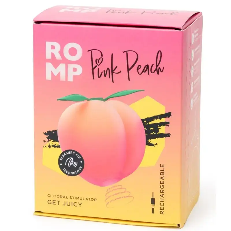 Вибратор ROMP Pink Peach для клиторальной стимуляции Photo 4