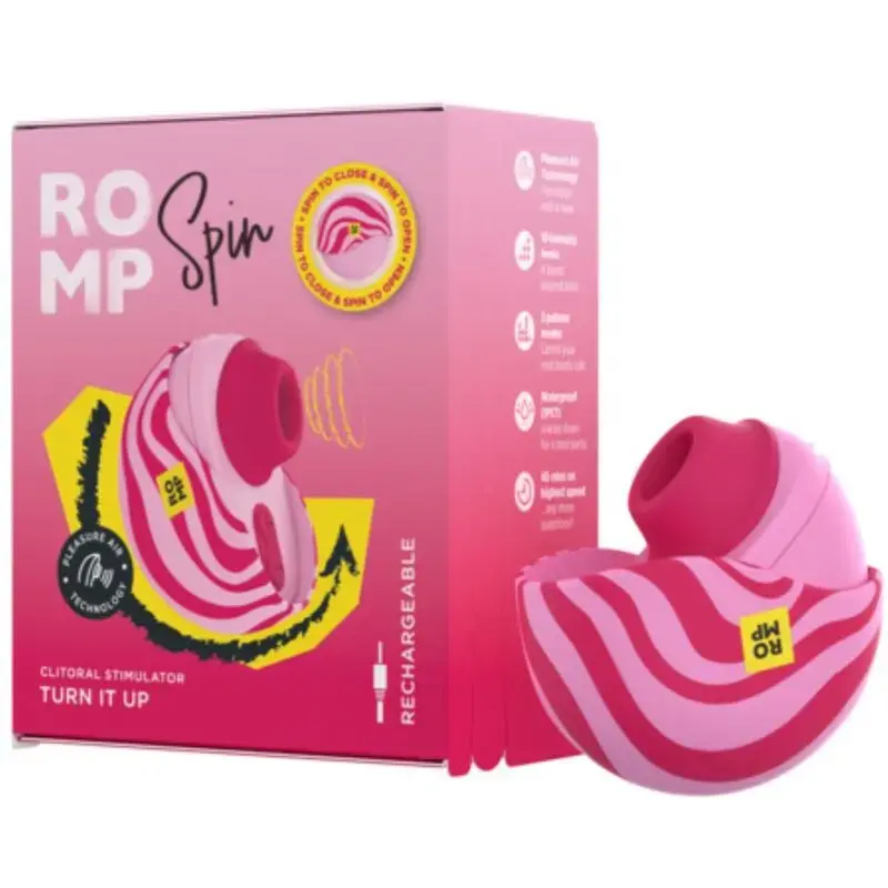 Вибратор кролик ROMP Spin с вращающимся валом Photo 8
