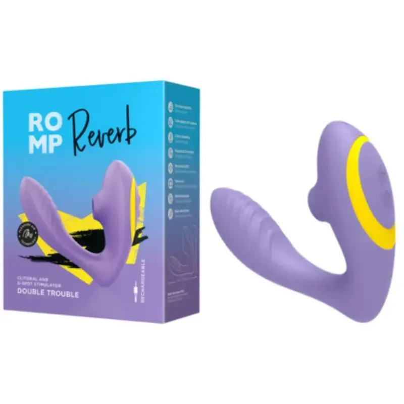 Вибратор для точки G и стимулятор клитора ROMP Reverb Photo 8