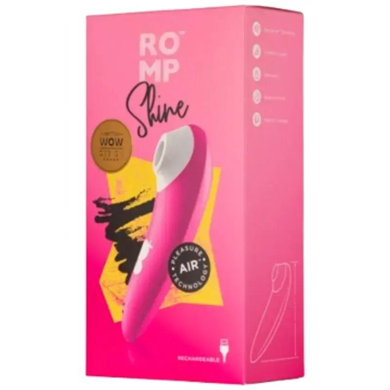 Вакуумный стимулятор ROMP Shine X - Розовый Photo 8