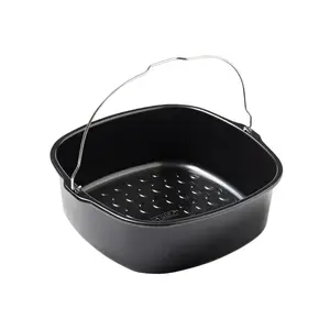 Pyrex Metal Baking Tray for Air Fryer, 1.9L, Non-Stick Coating