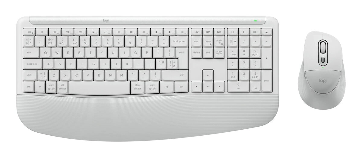 Bezvadu tastatūras un peles komplekts Logitech