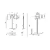 Multibrackets M 180 Single Black displeja statīvs Photo 19