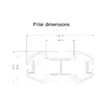 Multibrackets M 180 Single Black displeja statīvs Photo 21