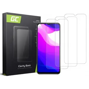 Green Cell Clarity Tempered Glass Screen Protector for Xiaomi Mi 10 Lite, 3 Pieces