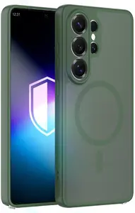 Чехол 3MK Misty MagCase для Samsung Galaxy S26 Ultra, зеленый