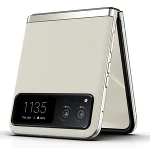 Смартфон Motorola razr 40, складной дисплей 6.9 дюйма, 8 ГБ ОЗУ, 256 ГБ ПЗУ, 5G, Android 13, цвет Vanilla