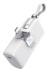 Trust Pacto Power Bank 5000 mAh Lithium-Ion White