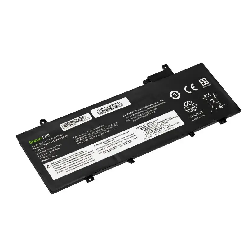 Green Cell LE174 akumulators Lenovo ThinkPad T480s Photo 2