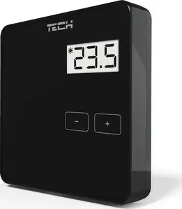 TECH R-8B Wireless Room Thermostat, Two-State, Black, Compatible with L-8 Controller