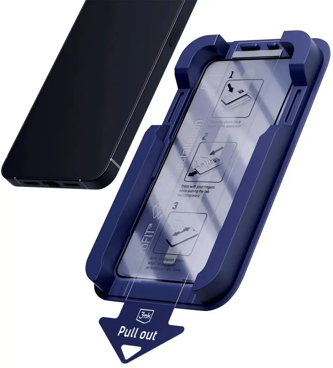 3MK HardGlass Max Privacy rūdītais stikls