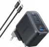 Anker Nano Charger 70W 3-Port Black Photo 2