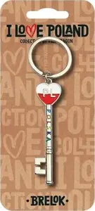 Pan Dragon I love Poland Keychain ILP-BRE-A-PL-04