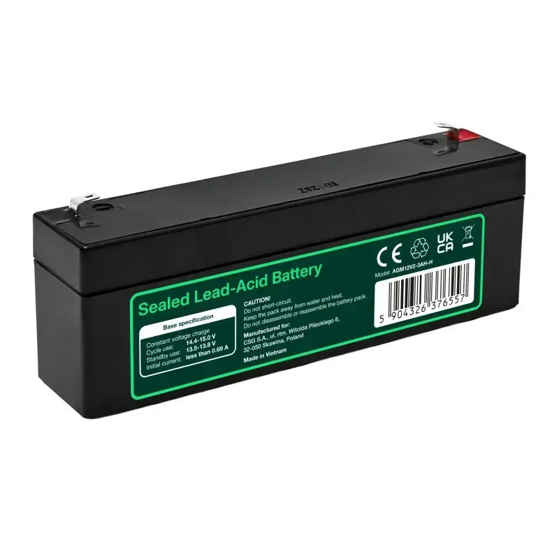Аккумулятор Green Cell AGM12V2-3AH-H 12В 2.5Ач Photo 4