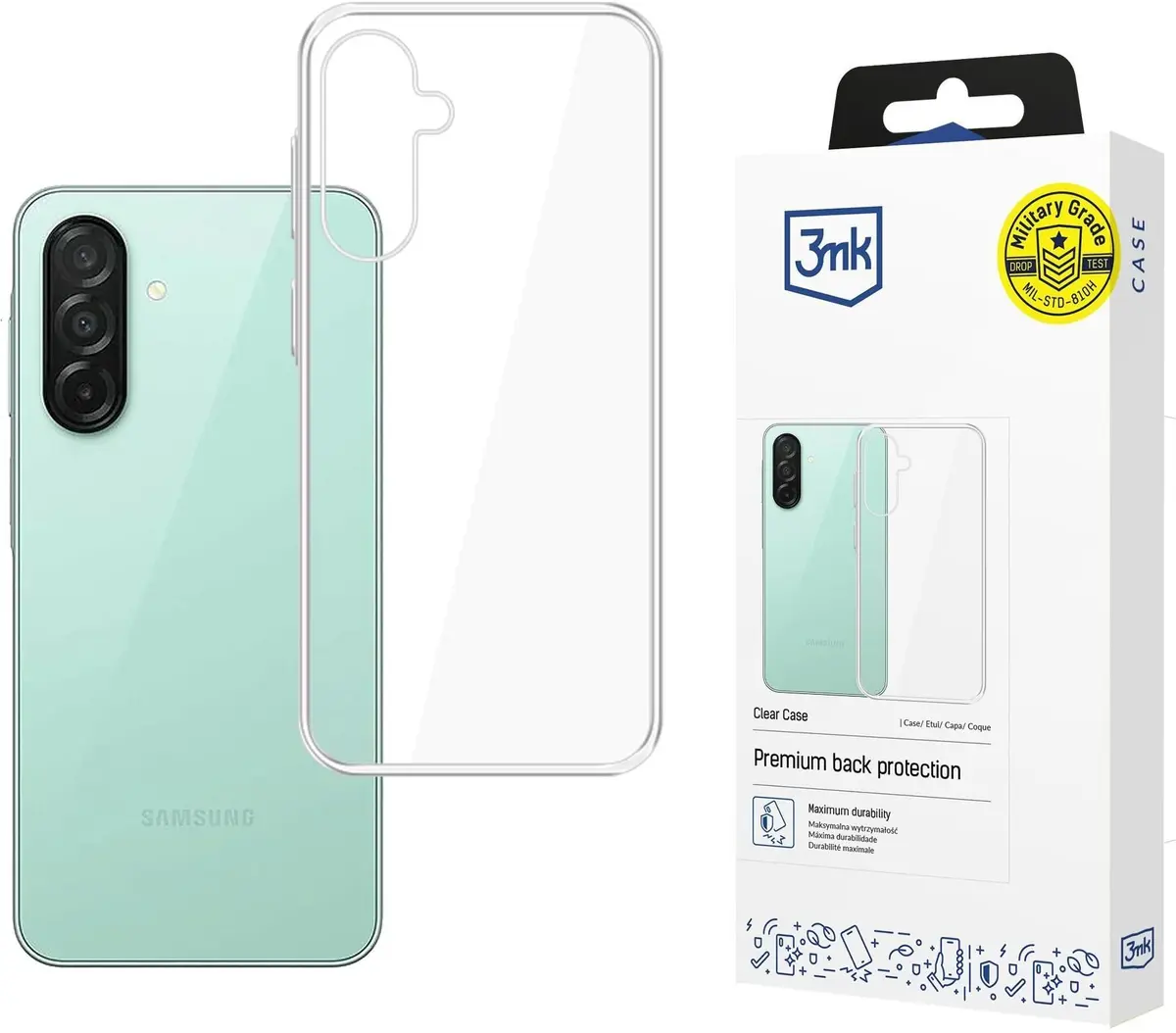 3MK Clear Case vāciņš Samsung Galaxy