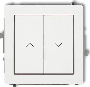 Karlik Deco DWP-88 Shutter Switch, White