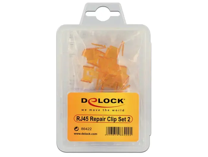 Набор зажимов для кабеля DeLOCK 86422 RJ45 Photo 2