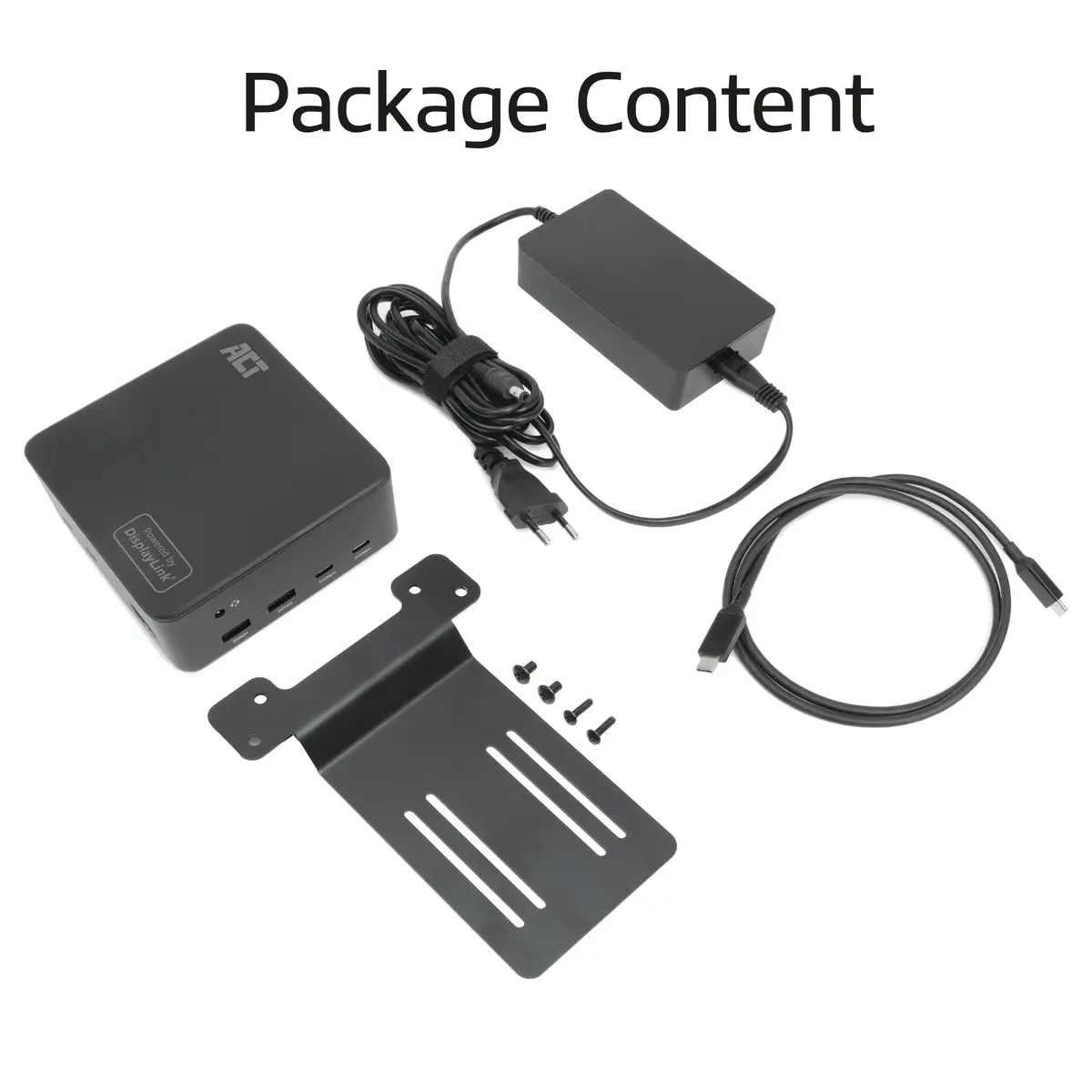 ACT universālā USB-C dokstacija 4K AC7148 Photo 6