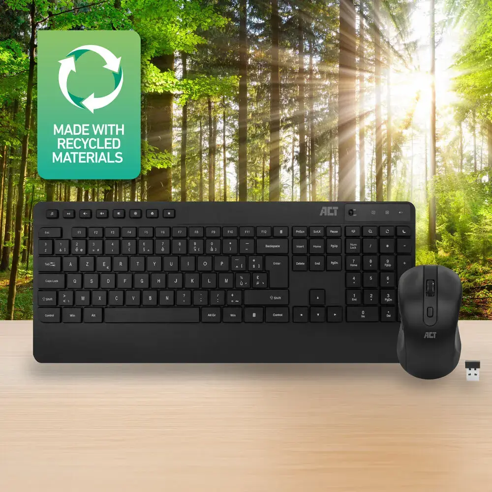 ACT AC5730 bezvadu tastatūras un peles komplekts Photo 3
