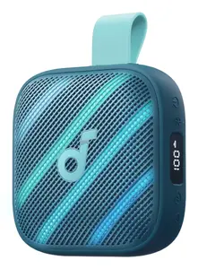 Anker Boom Go 3i Party Speaker, 15 W, Wireless, Waterproof, Blue