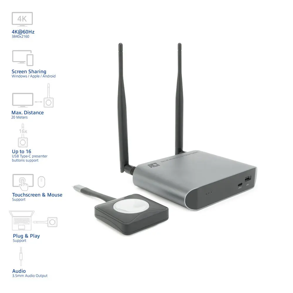 ACT Aero 4K Wireless Presentation System AC7960 Photo 2