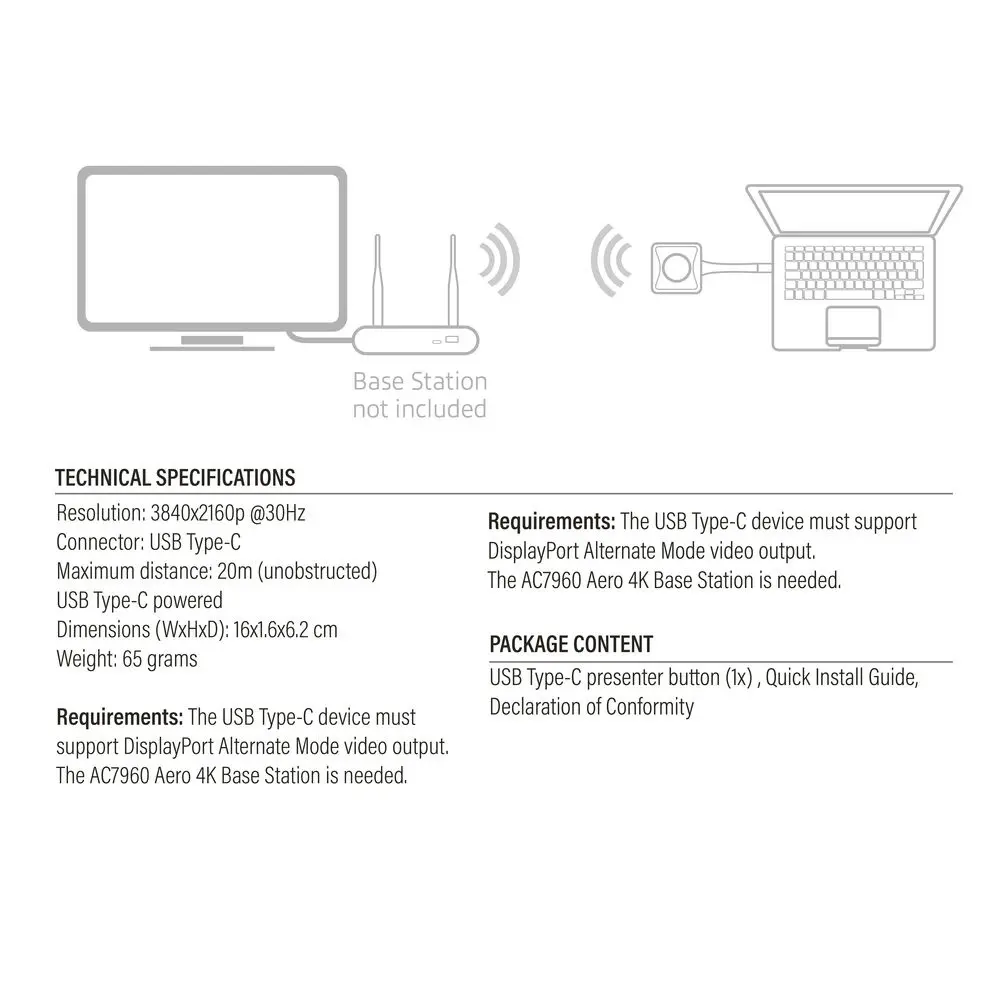 ACT Aero 4K Presenter Button Photo 4