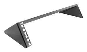 ACT Vertical Wall Mounting Bracket 19-inch 2U, Metal, Black