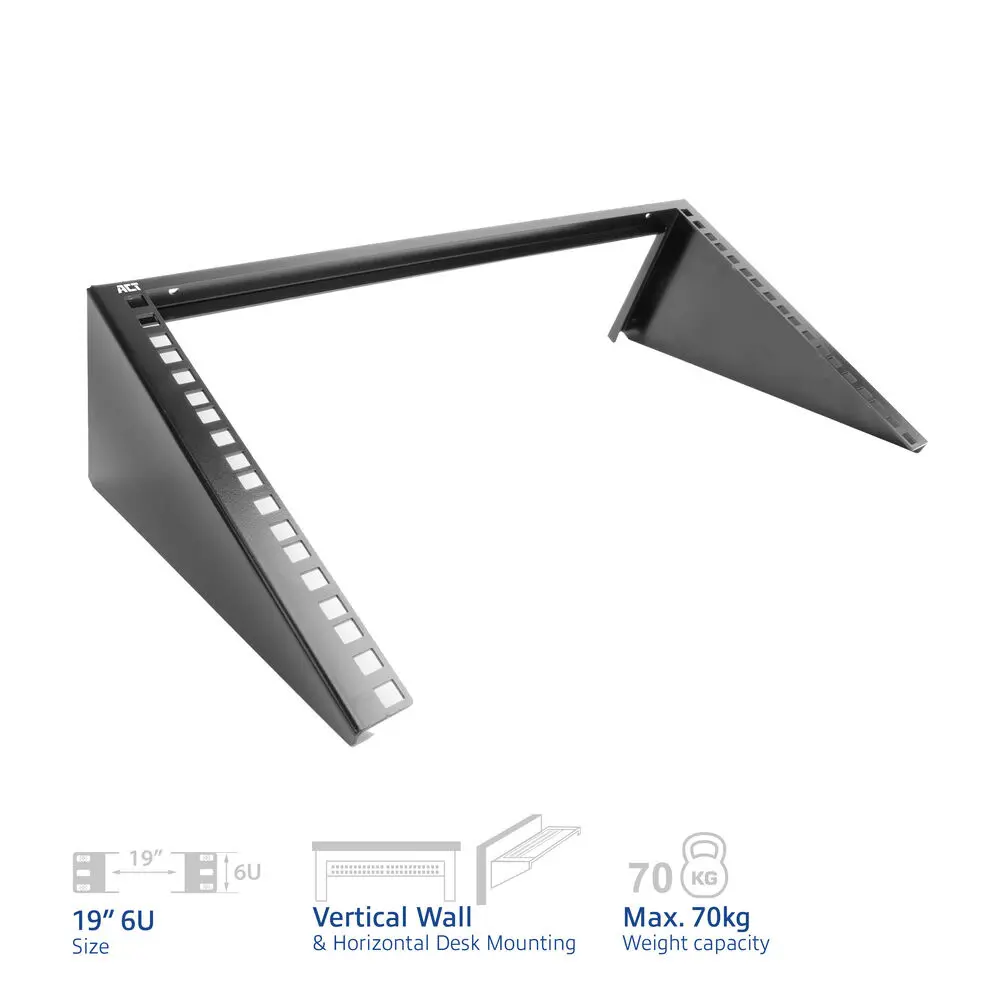 ACT Vertical mounting bracket 19" 6U Photo 2