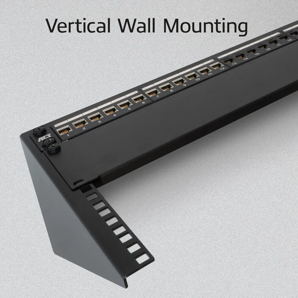 ACT Vertical mounting bracket 19" 6U Photo 4