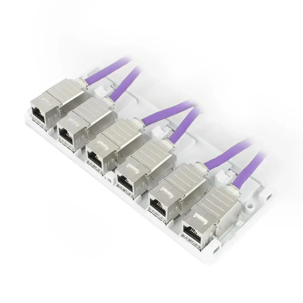 ACT Unloaded Surface Mount Box for 6 Keystone Jacks Photo 5
