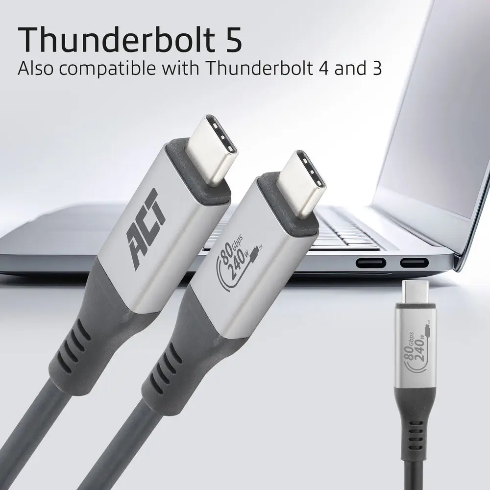 ACT AC7452 USB4 Thunderbolt 5 Cable USB Type-C Photo 6