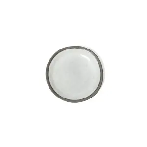 COMAS Laguna Coupe Plate 22cm, Grey Ceramic