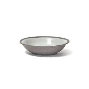 COMAS Laguna Deep Plate 21 cm, Grey, Ceramic