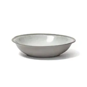 COMAS Laguna Deep Plate 26 cm, Grey Ceramic
