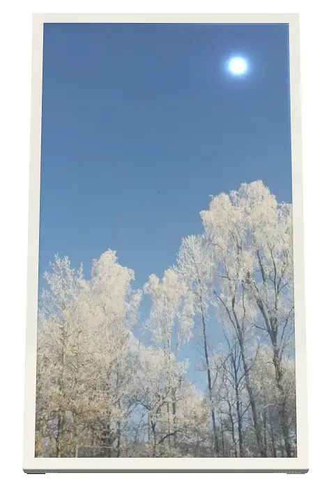 Настенный корпус HI-ND для дисплеев 75 дюймов, белый Photo 2