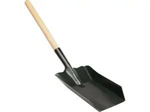 Vorel 72979 Hand Shovel with Steel Blade and Wooden Handle