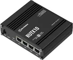 Teltonika RUTX10 Dual-Band AC Wi-Fi Router and Poynting A-PUCK-0012-V1-01 2x2 MiMo Wi-Fi Antenna Bundle