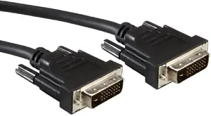Secomp DVI-D Dual Link kabelis 5 m melns