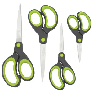 Rapesco 1576 Stationery and Craft Scissors, 4-Piece Set