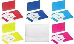 Pagna Wallet Document Folder, DIN A4, Polypropylene, Blue