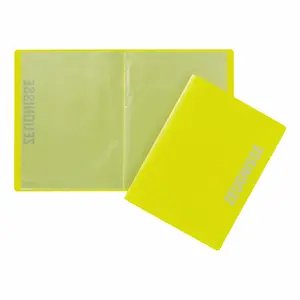 Pagna 21008-17 A4 Conventional File Folder, Polypropylene, Yellow