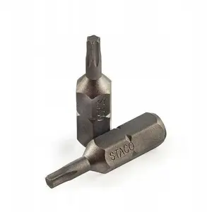 CMT TX45 Torx Screwdriver Bits 25mm, 1/4 inch Hex Shank, Set of 25