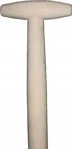 BEST GARDEN Wooden Handle T-Type 100 cm Diameter 38 mm Beech