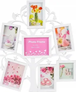 FANDY Gallery Photo Frame for 7 Photos, White