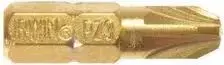Набор бит Irwin Pozidriv Pz3 1/4" 25 мм с титановым покрытием, 10 шт.