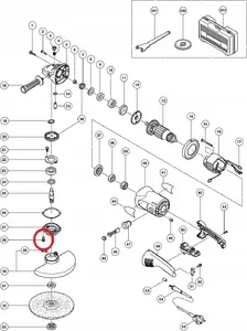 Hitachi 994-192 Disc Grinder Screw for G23SR