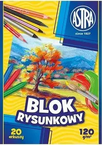 Astra Drawing Pad A4 20 Sheets White 10-Pack