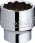 Торцевая головка 12-гранная Stanley 3/8" 19 мм STMT72908-8B